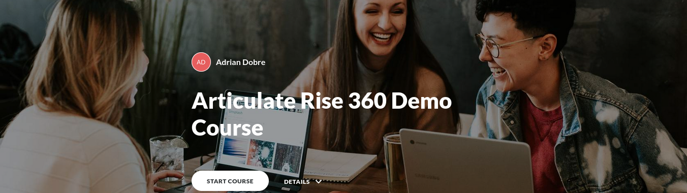 header image of demo course